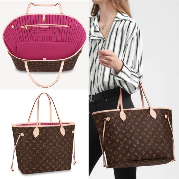 Louis Vuitton Handbags - 💎✨STUNNING✨💎PINK NEVERFULL MM LOUIS VUITTON WITH TAGS